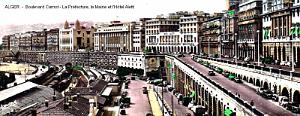 Alger - Boulevard Carnot - Prefecture - Mairie - Hotel Aletti